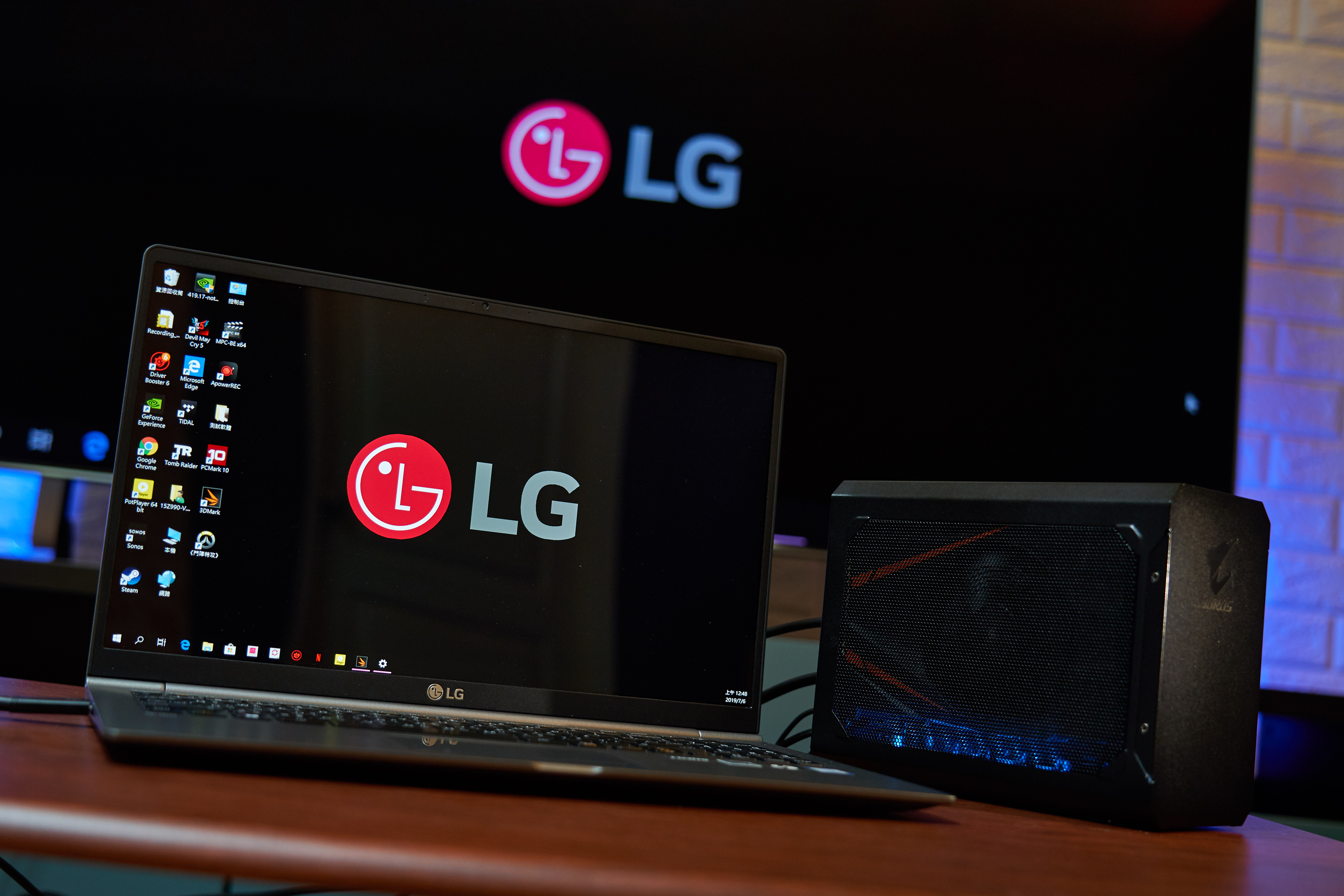 【輕盈體驗】ThunderBolt 3 外顯玩特效全開 OverWatch 輕量、續航、效能 2019 LG gram|軍規實測、搭配AORUS GTX1070 外接顯卡| - aorus, gtx1070, LG, lg gram, Thunderbolt 3 - 科技狗 3C DOG