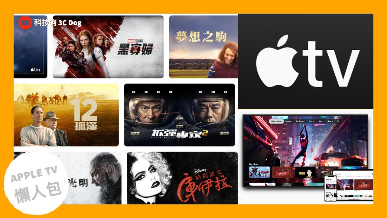 Apple TV 是什麼？iTunes 電影購買/租片 攻略懶人包 基礎知識篇 - 4K, 4K 電影, Apple TV, HDR, iTunes, PTT, 串流服務, 使用技巧, 科技狗, 體驗 - 科技狗 3C DOG