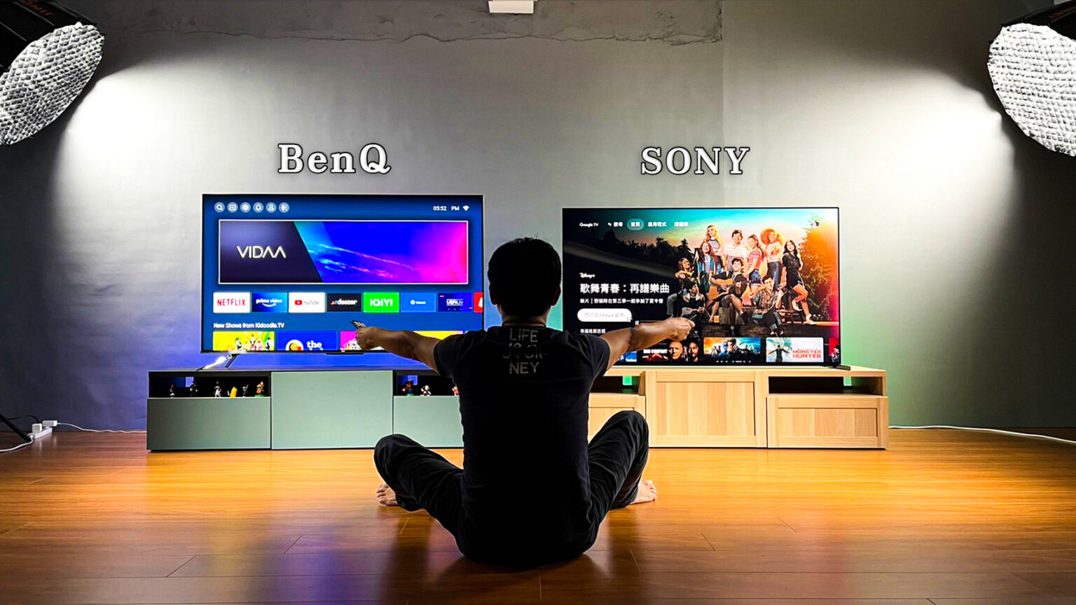BenQ S65-940 vs SONY XRM-65X95K | 4K Mini LED 旗艦顯示器量測心得